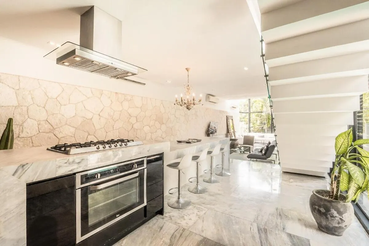 Casa Cristal En Aldea Zama Lägenhet Tulum